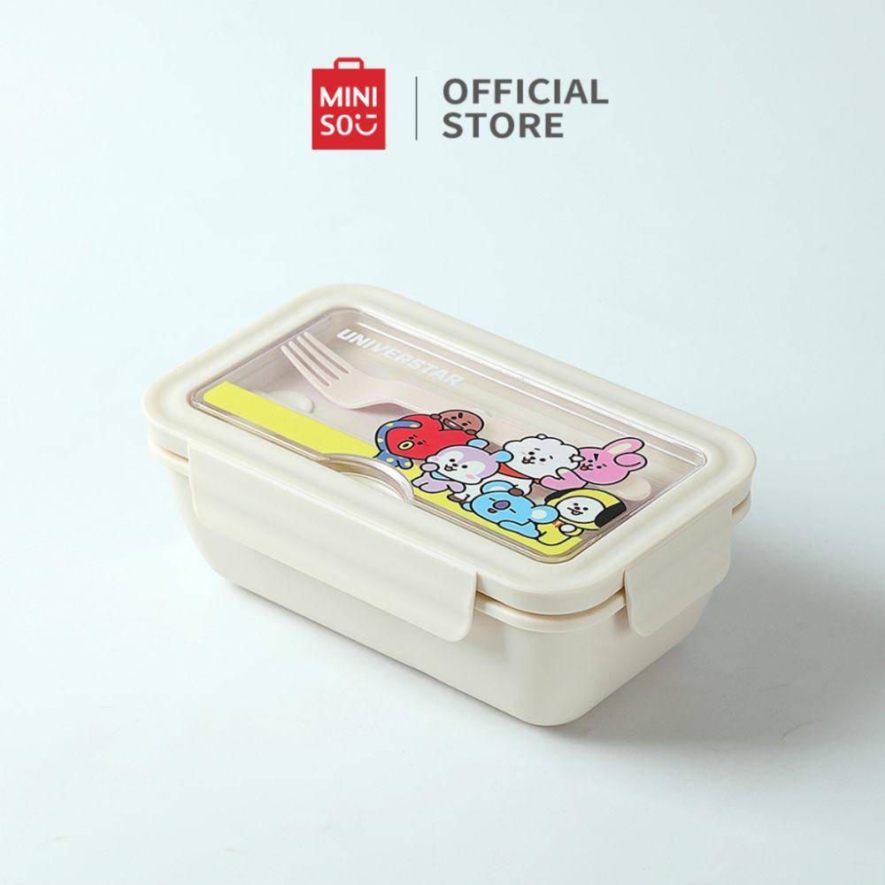 Miniso x BT21 Collection Lunch Box Set (shopee.co.id/MINISO INDONESIA )