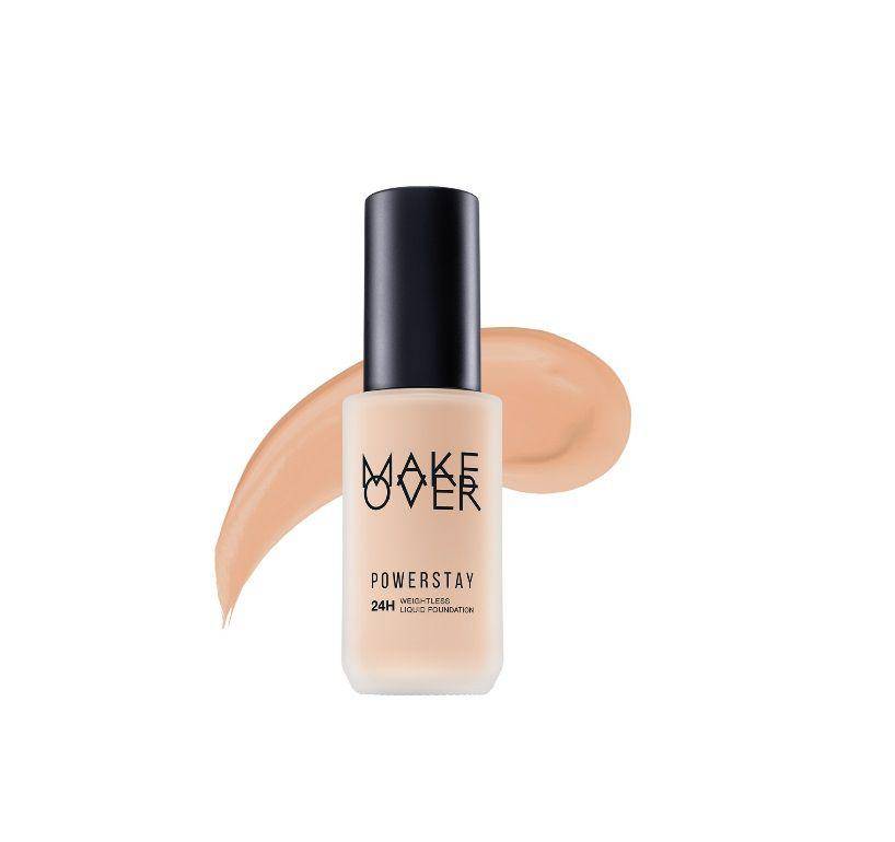 MAKE OVER POWERSTAY 24H Weightless Liquid Foundation (Shopee/Make Over Official Shop)