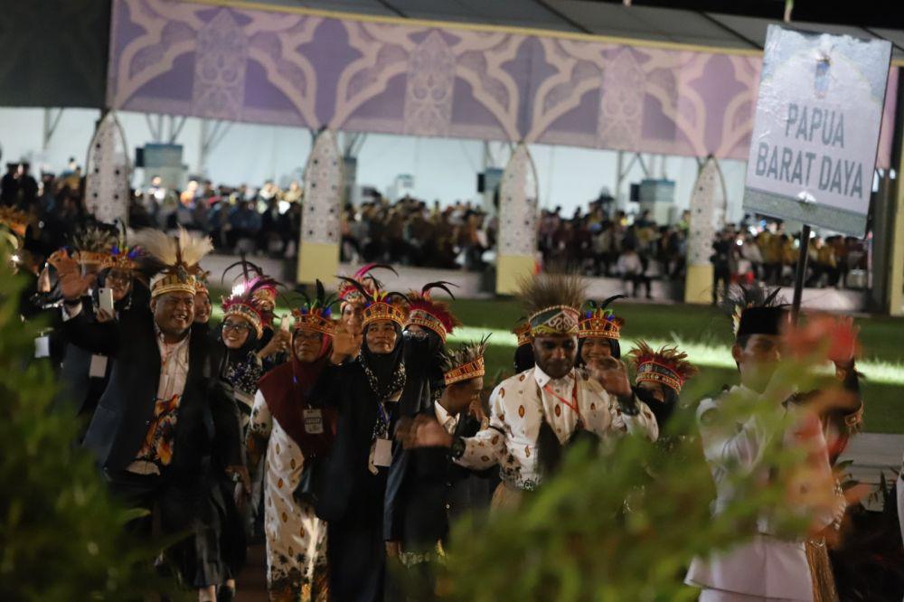 Meriah, Jokowi Kagum MTQ Nasional 2024 Gunakan Teknologi Digital