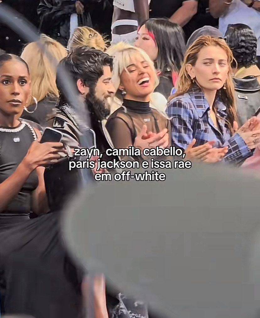 potret Zayn Malik dan Camila Cabello di New York Fashion Week 2024 (via TikTok.com/@stealthelook)