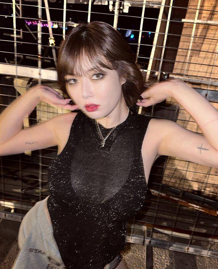 potret Hyuna di Star Next Music Festival Hongkong (instagram.com/hyunah_aa)