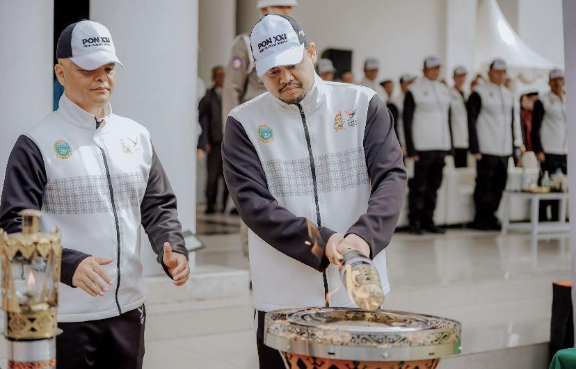 Obor PON 2024 Tiba di Kota Medan