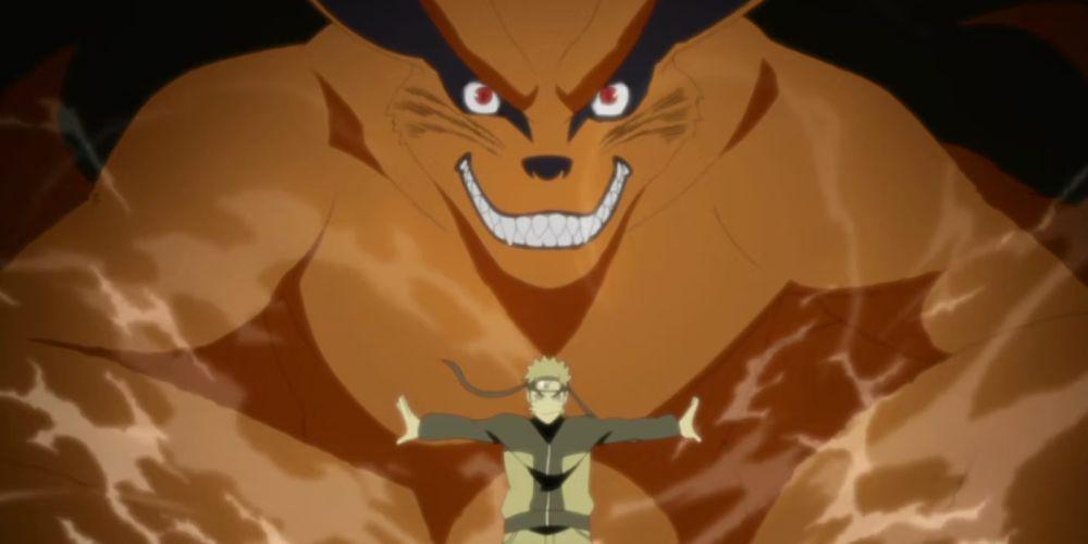 Naruto dan Kurama (dok. Pierrot/Naruto Shippuden)