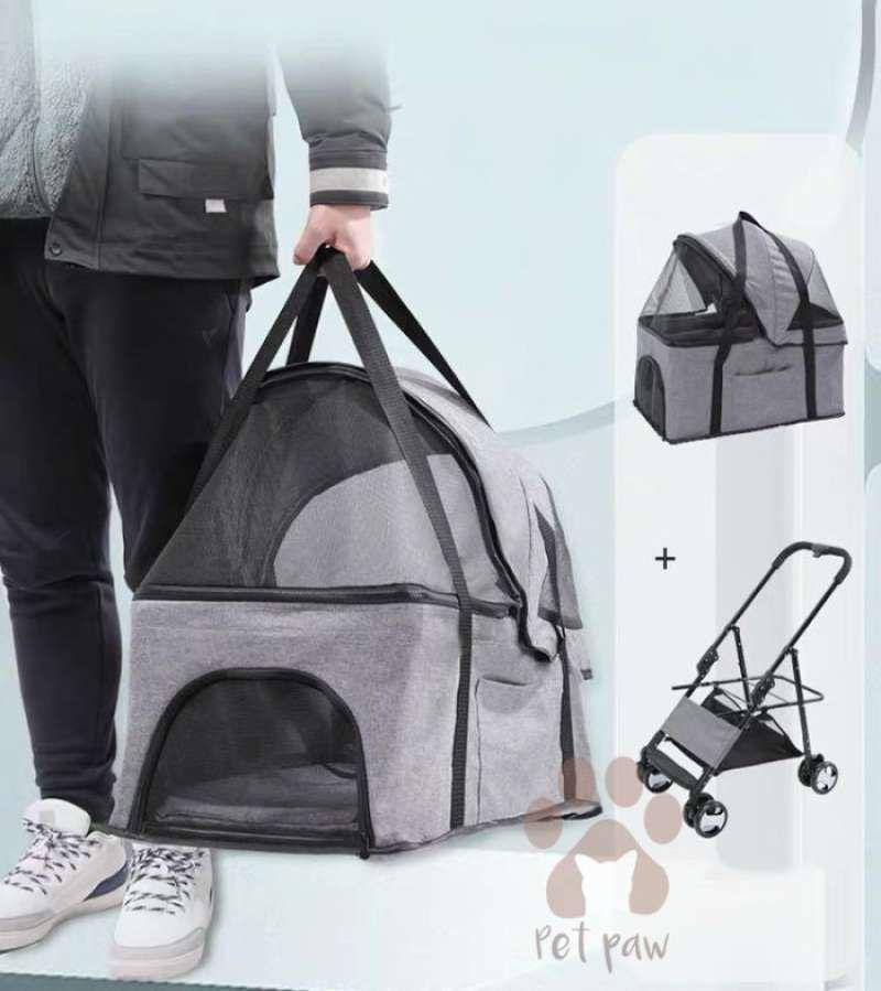 stroller anjing dan kucing (blibli.com/Khanza Store)