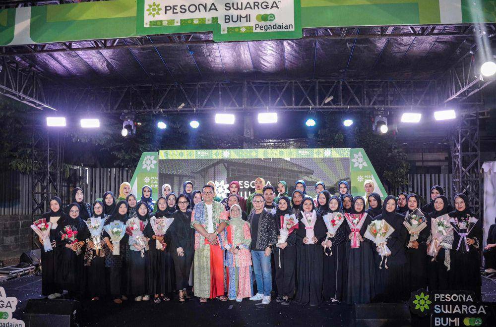 PT Pegadaian berkolaborasi dengan Dewan Kerajinan Nasional Daerah (Dekranasda) Kota Sukabumi menyelenggarakan acara Pesona Swarga Bumi di Museum Pegadaian, Sukabumi. (dok. Pegadaian)
