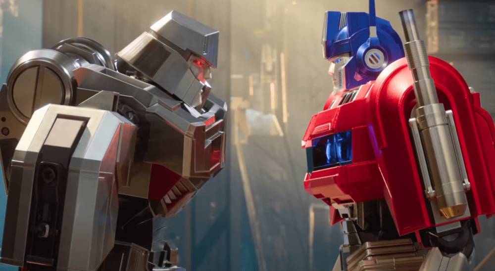 Megatron dan Optimus Prime (dok. Paramount Pictures/Transformers One)