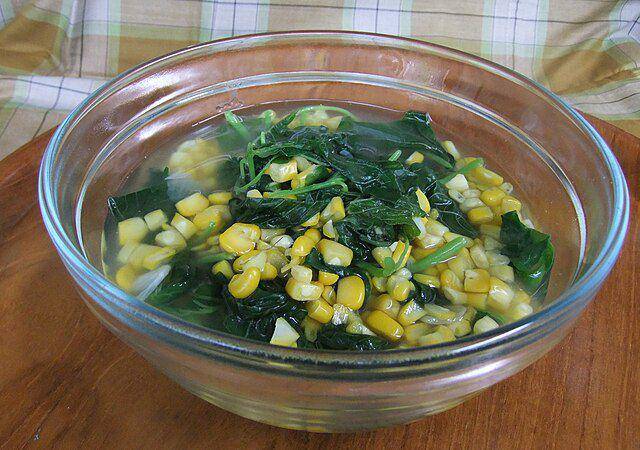 ilustrasi sayur bayam (commons.wikimedia.org/Midori)