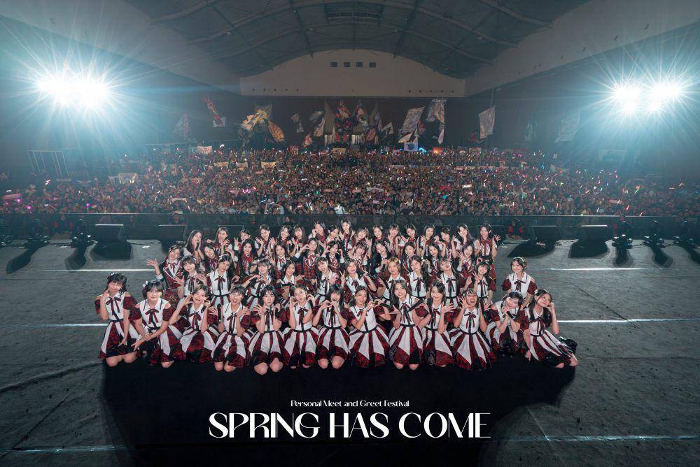 JKT48 di acara Personal Meet and Greet Festival Spring Has Come! (x.com/officialJKT48)