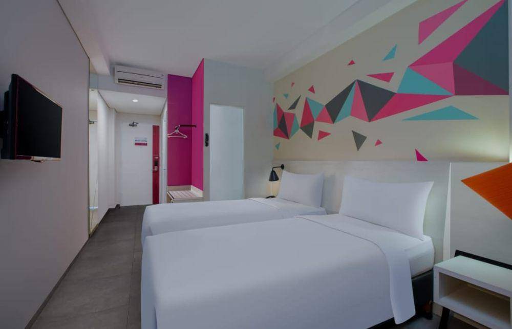 Tipe standard room di Fave Hotel Madiun. (website.com/favehotels.com)