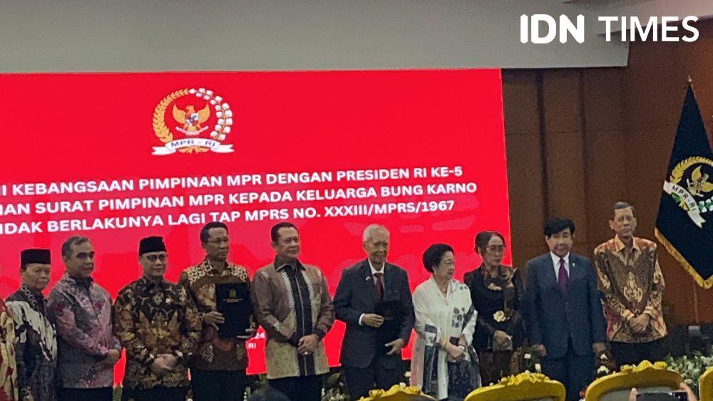 TAP MPRS 33 Dicabut, Keluarga Bung Karno Tak Bakal Tuntut Secara Hukum