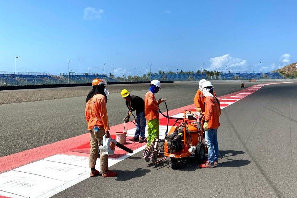Sirkuit Mandalika Ditutup Sementara buat Persiapan MotoGP 2024