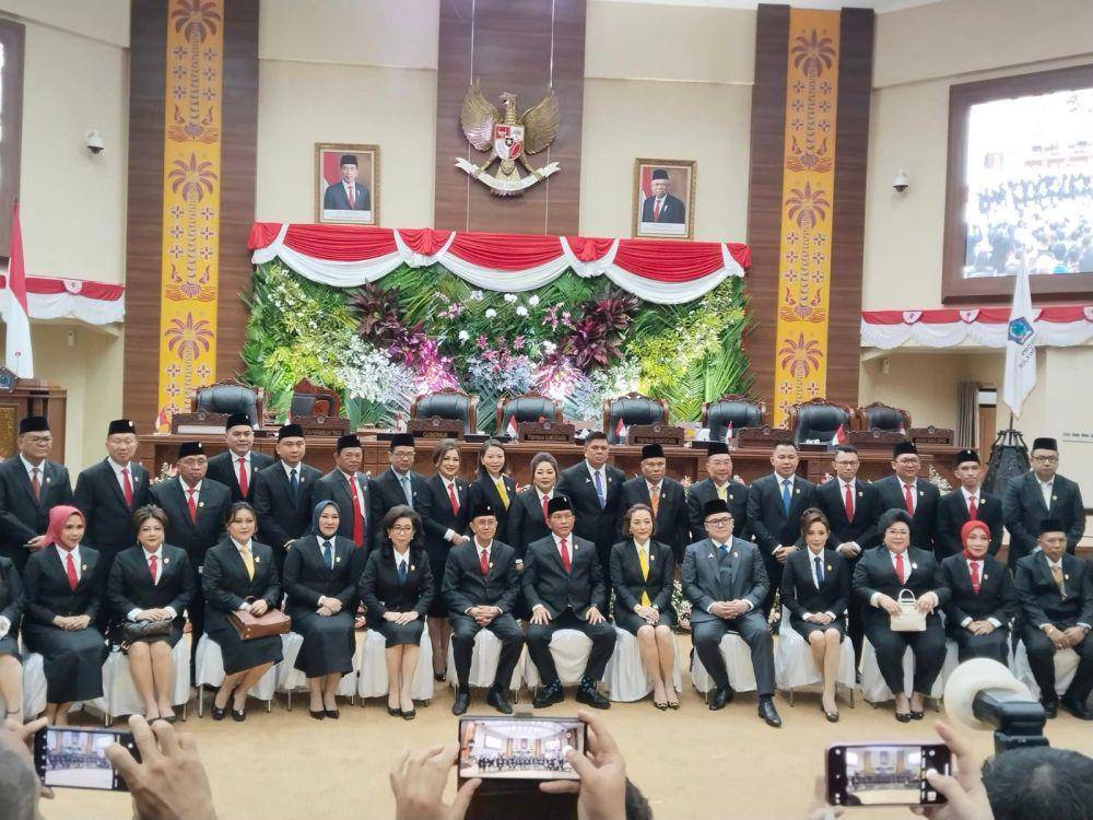 Anggota DPRD Sulawesi Utara periode 2024-2029. Dok. Istimewa
