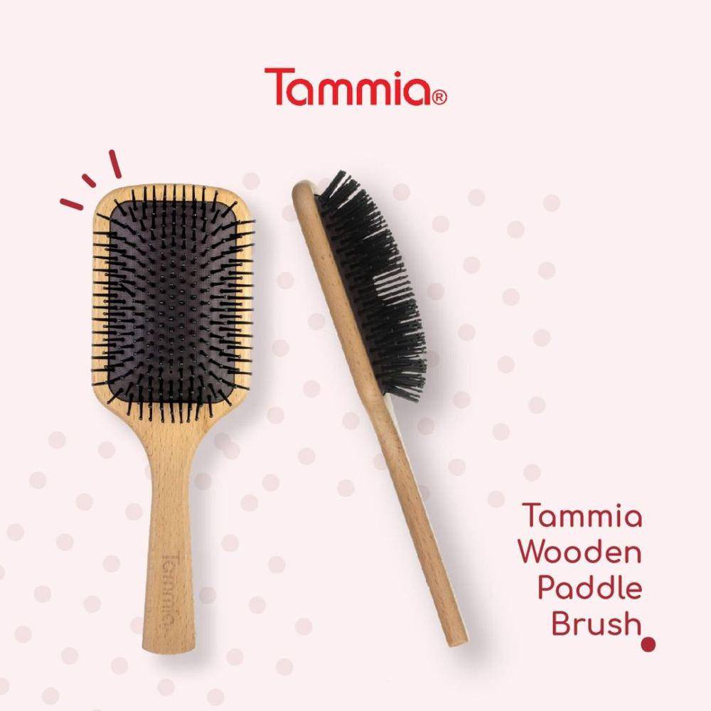 Tammia Wooden Paddle Brush (instagram.com/tammia_indonesia)