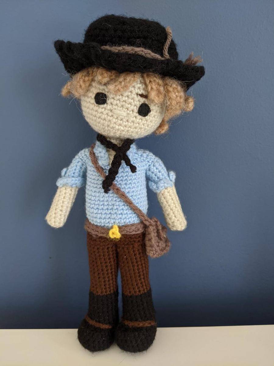 potret kreasi tangan Red Dead Redemption (reddit.com/user/tagriel)