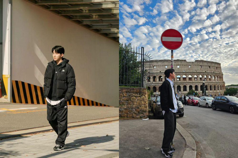 7 Ide Outfit Nuansa Hitam ala Dowoon Day6, Bisa Buat Traveling!