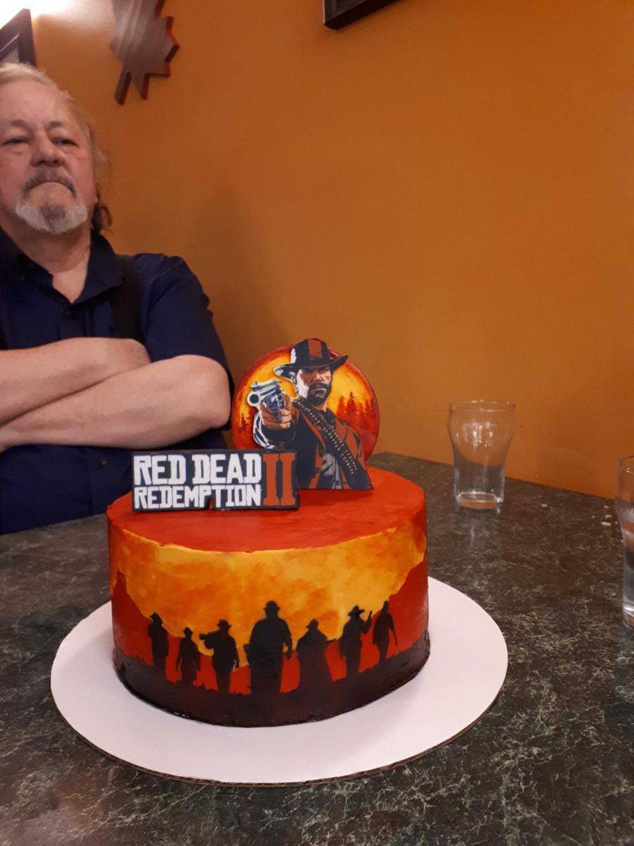 potret kreasi tangan Red Dead Redemption (reddit.com/user/Witchynana)