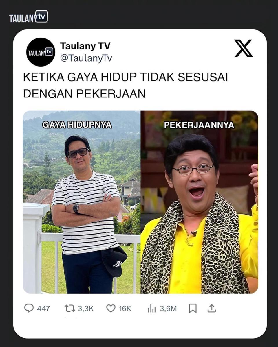 quote lucu Andre Taulany (Instagram.com/taulany_tv)