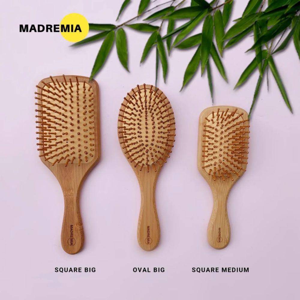 Madremia Mad head Bamboo Hair Brush (instagram.com/madremia.id.official)
