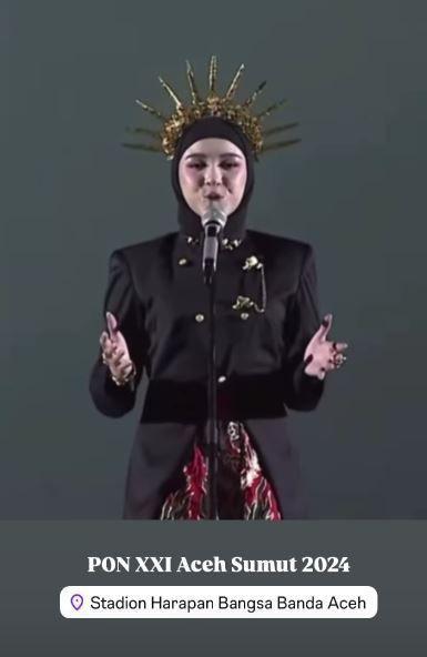 Tiara Andini di PON 2024 (Instagram.com/tiarandfriends)