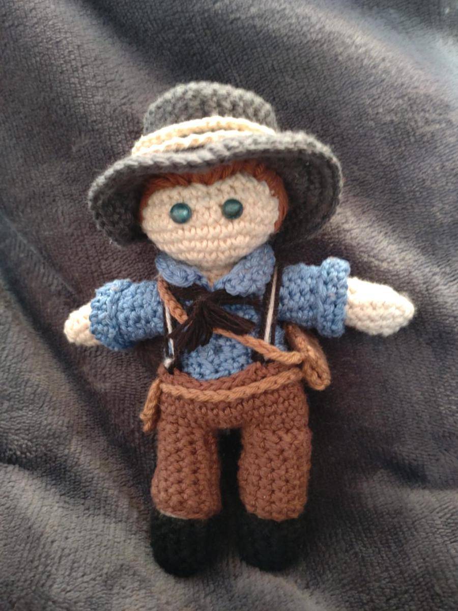 potret kreasi tangan Red Dead Redemption (reddit.com/user/EvilUnic0rn)