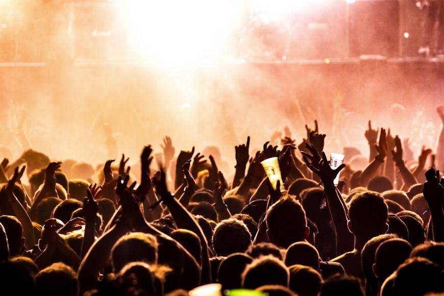 Ilustrasi nonton konser (unsplash.com/tijsvanleur)