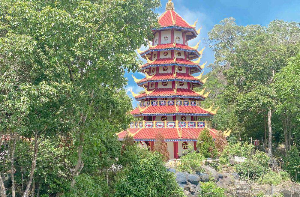 Klenteng di Bukit Pagoda Nusantara, Rebo, Sungailiat, Bangka Belitung (Dok pribadi/Cici Nasya Nita)