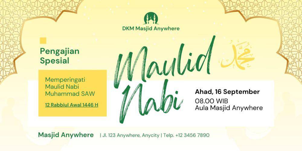 banner Maulid Nabi 2024 (canva.com/Zheva Studio`s Team)