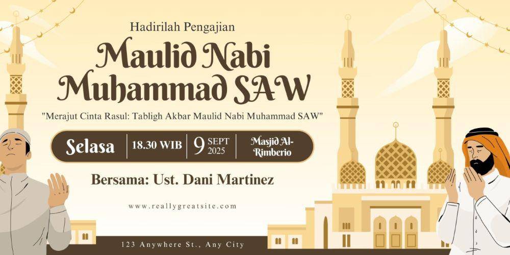 banner Maulid Nabi (canva.com/Creative Cousins)