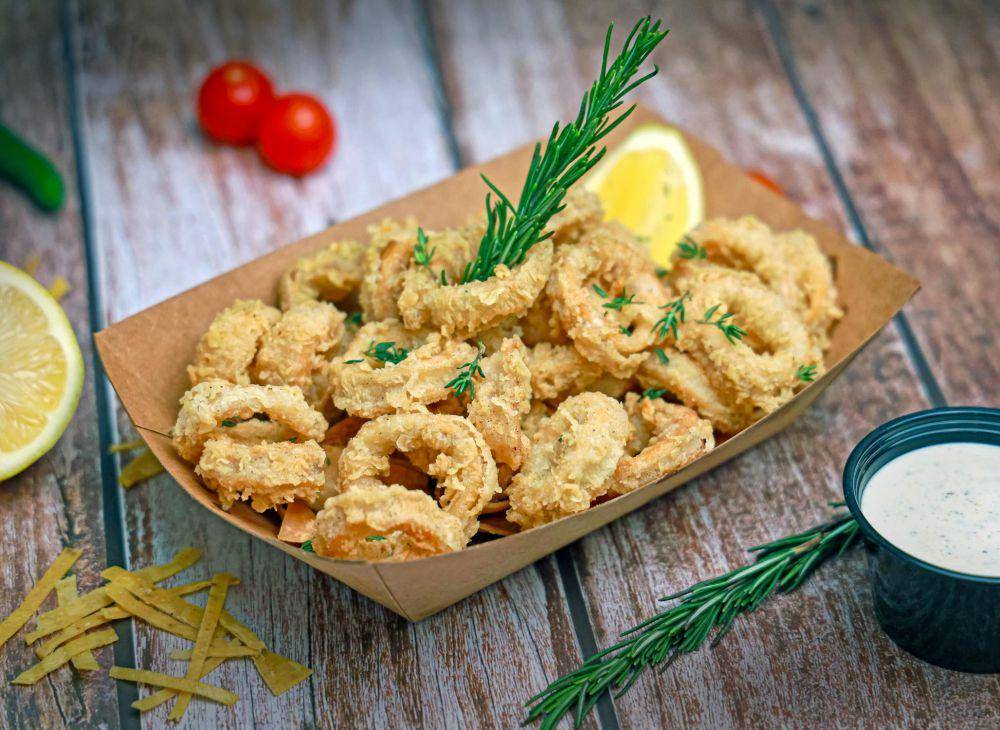 ilustrasi calamari atau cumi goreng tepung (pexels.com/Shameel mukkath)