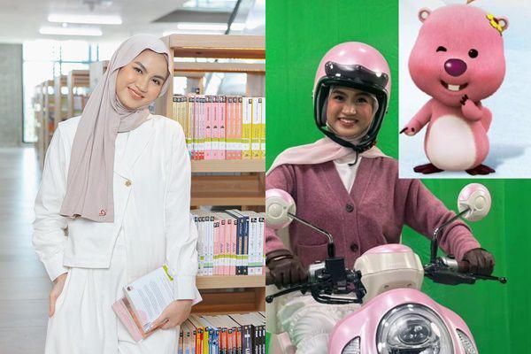 7 Potret Xaviera Clash of Champions Jadi Bintang Iklan Motor