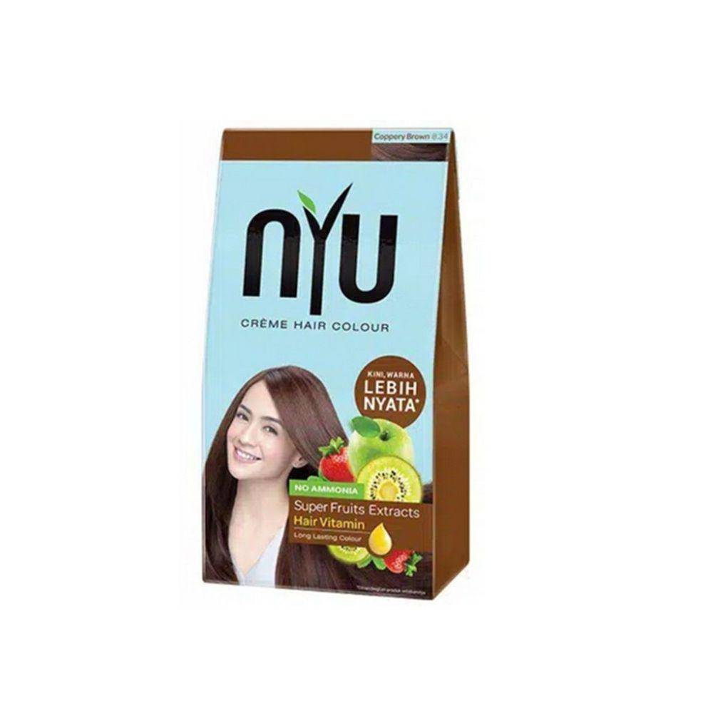 NYU Creme Hair Colour Cop Brown (dok. NYU)