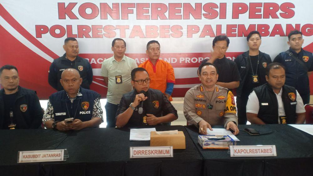 Motif Sakit Hati, Pelaku Penembakan di Palembang Ditangkap Polisi