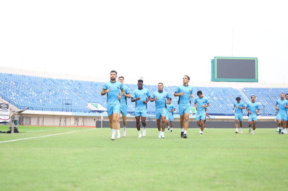 Pemain PSIS Semarang sedang jalani latihan rutin jelang pertandingan Liga 1 2024/2025.  (dok. PSIS)