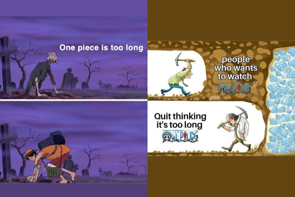 kolase meme anime One Piece dibilang terlalu panjang (reddit.com/deleted I x.com/DailyOPMemes)