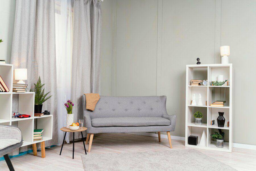 Ilustrasi barang-barang furnitur (freepik.com/freepik)