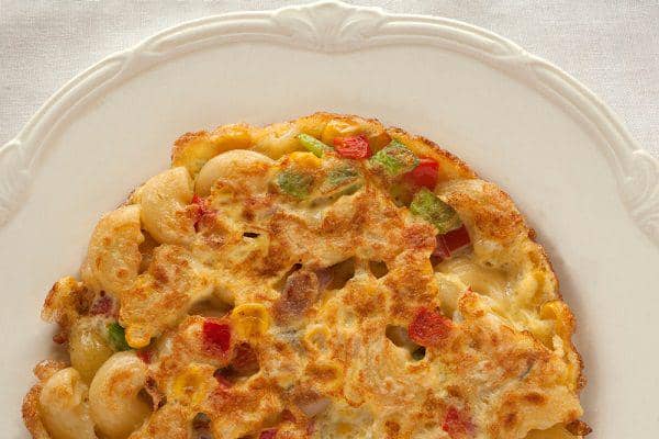 Ilustrasi Omelette makaroni keju . (Frisianflag.com/milkpedia)