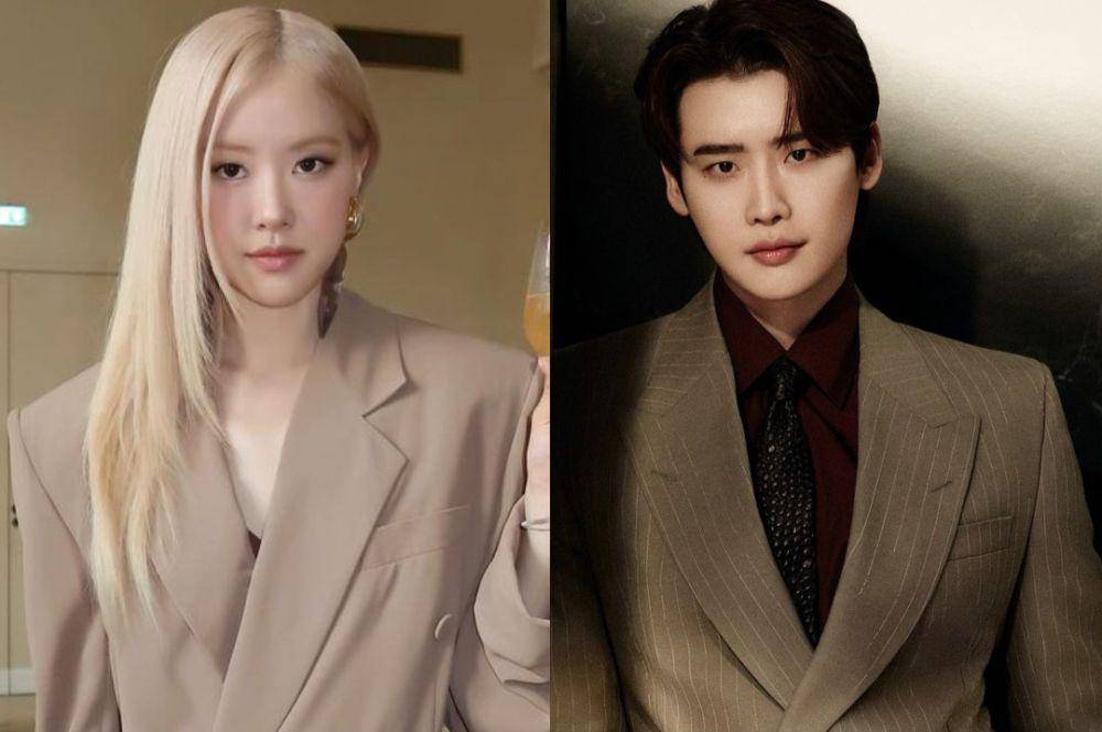 Rose BLACKPINK dan Lee Jong Suk (instagram.com/roses_are_rosie | instagram.com/jongsuk0206)
