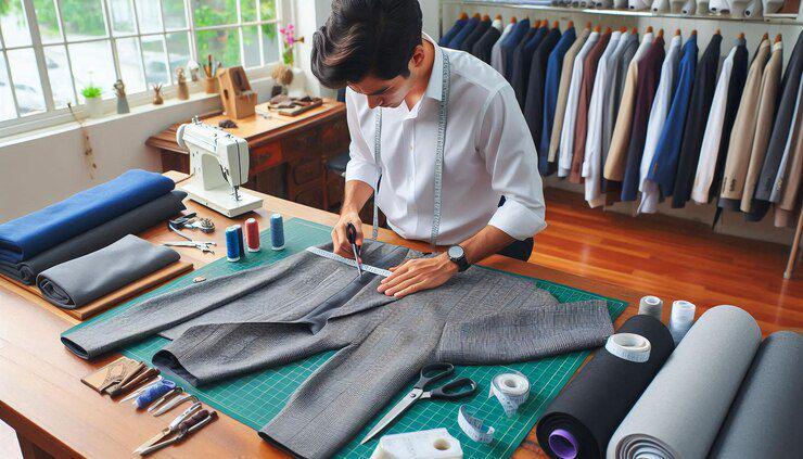 Ilustrasi konveksi baju (freepik.com/walldecorated)
