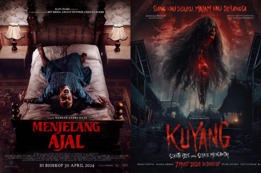 Film Netflis tentang bersekutu dengan iblis (dok. Rapi Films / Menjelang Ajal | dok. Netflix / Kuyang: Sekutu Iblis yang Selalu Mengintai)