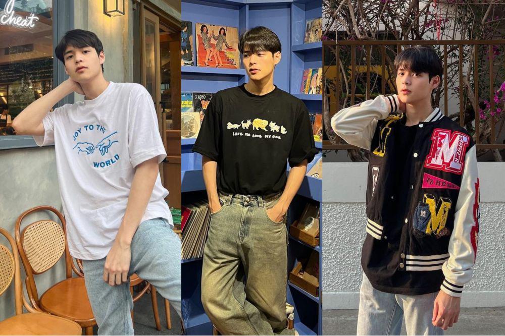 potret OOTD padu padan celana jeans ala Poon Mitpakdee (instagram.com/poon_mit12)