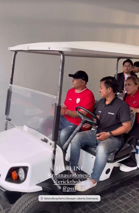 Cristian Gonzales nonton Timnas (Instagram.com/el_locogoliadorcg10_)