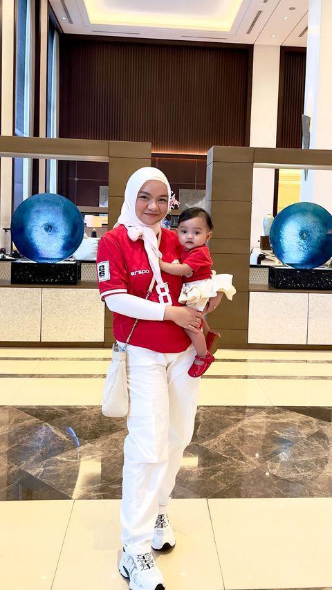 potret WAGs timnas di Indonesia vs Australia (instagram.com/rismahanisulaiman_)
