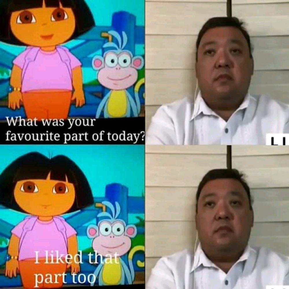 potret meme kocak Dora (reddit.com/user/SectionX27)