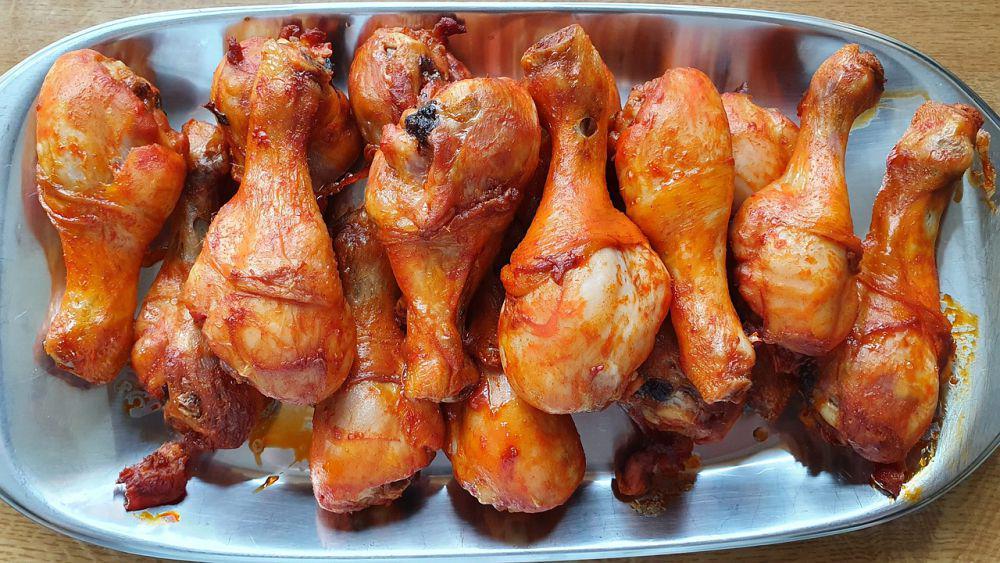 ilustrasi paha ayam saus pedas (pixabay.com/Bernhard1960)