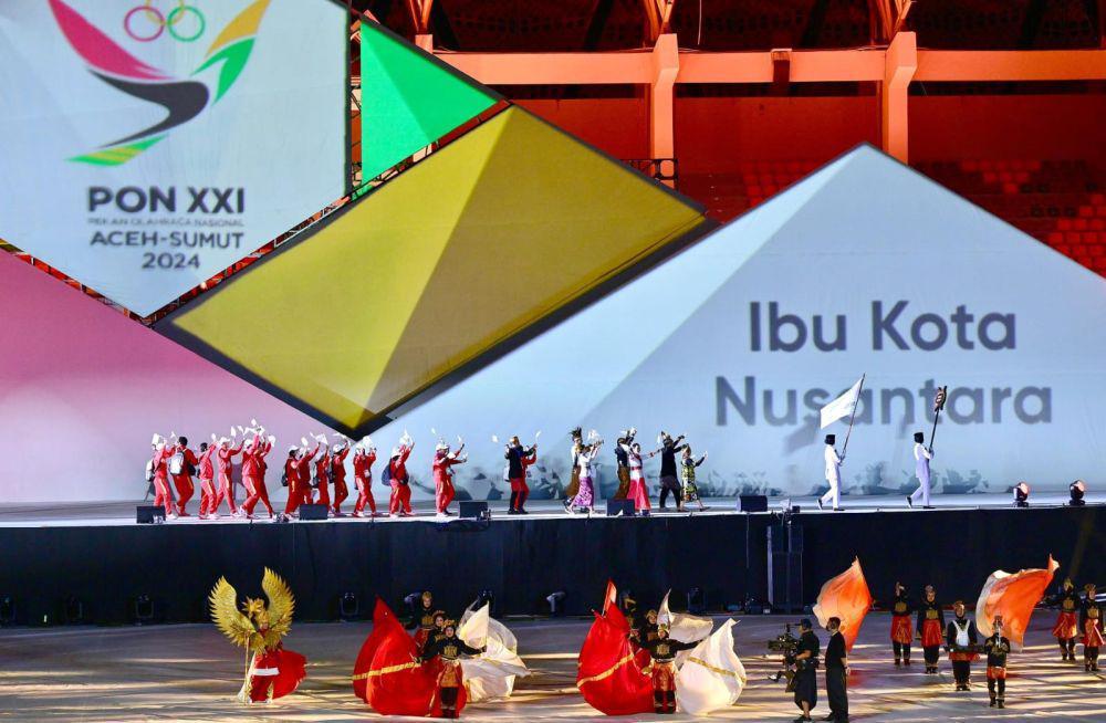Pembukaan PON Aceh 2024 di Sumut (Dok. Pemprov Sumsel)