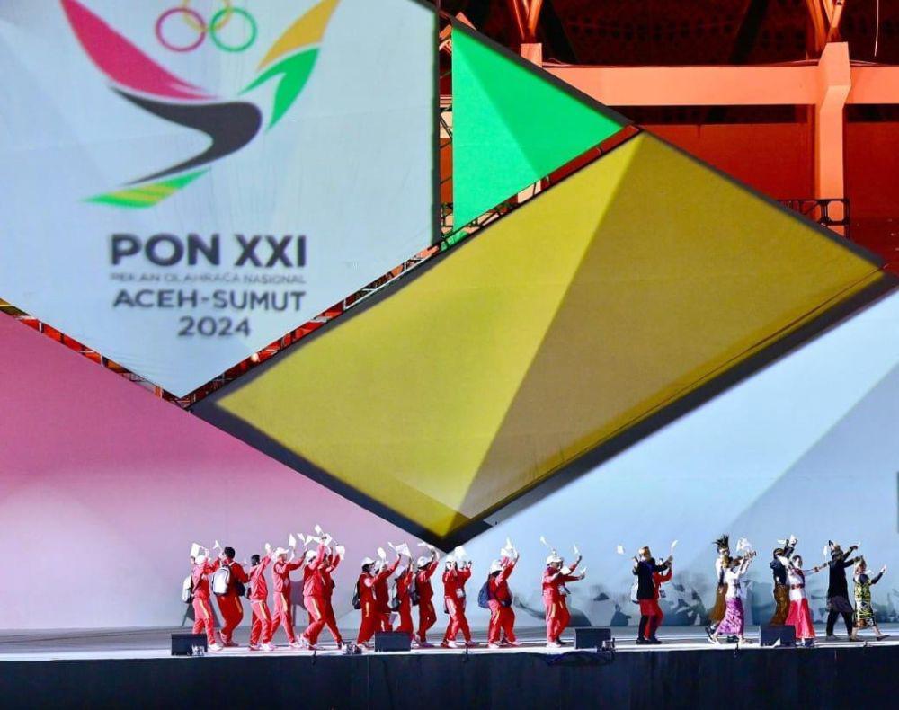 Pembukaan PON Aceh 2024 di Sumut (Dok. Pemprov Sumsel)