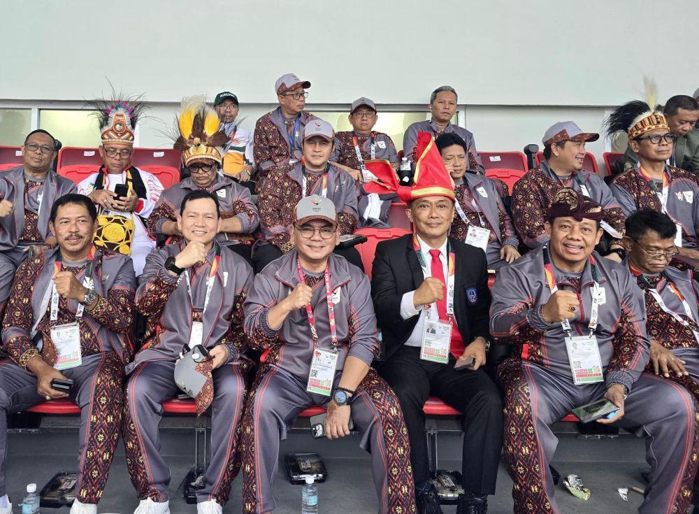 Pj Gubernur Sumsel Ellen Setiadi menghadiri pembukaan PON Aceh 2024(Dok. Pemprov Sumsel)