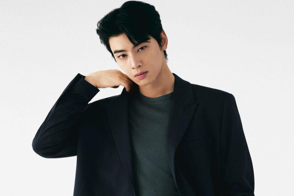 potret Cha Eun Woo (instagram.com/calvinklein)