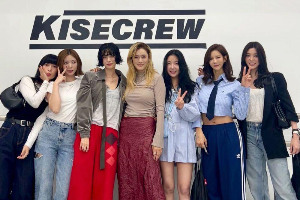 7 Momen Reunian Member After School di Acara Kahi, Ngumpul Lagi