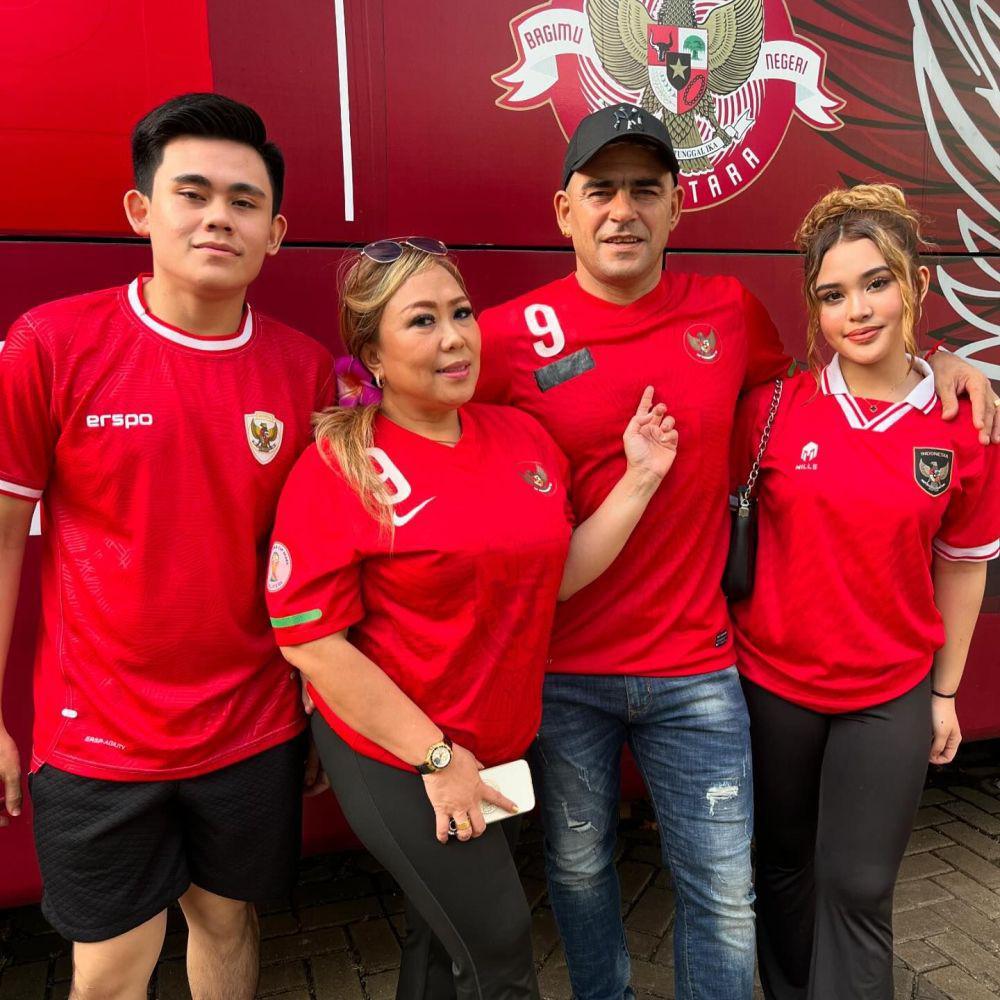 Cristian Gonzales nonton Timnas (Instagram.com/el_locogoliadorcg10_)